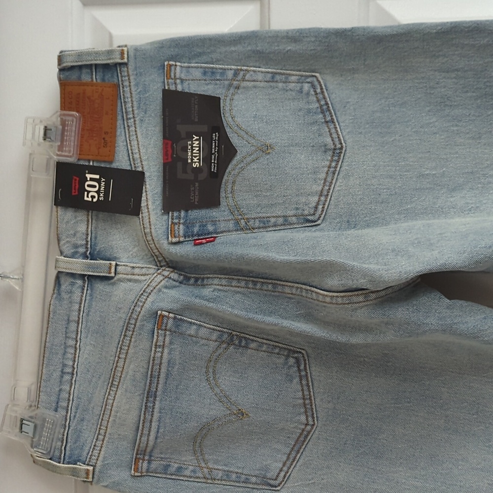 NWT Levi's Premium 501 Skinny - Picture 7 of 9